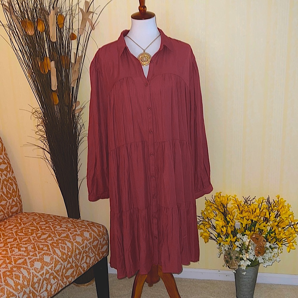 NWT Boho 3X Harper Heritage Boutique Dress
